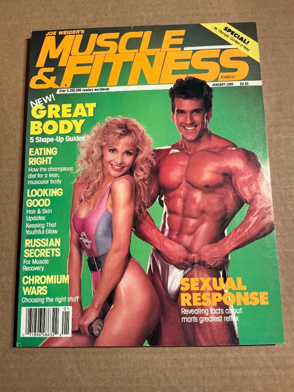Joe Weider’s Muscle & Fitness Magazine January 1990
